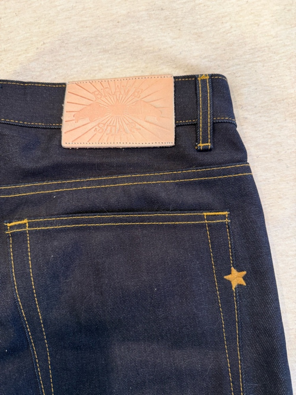 Brave Star “Blue Blood” Selvage Jeans - Picture 3 of 7